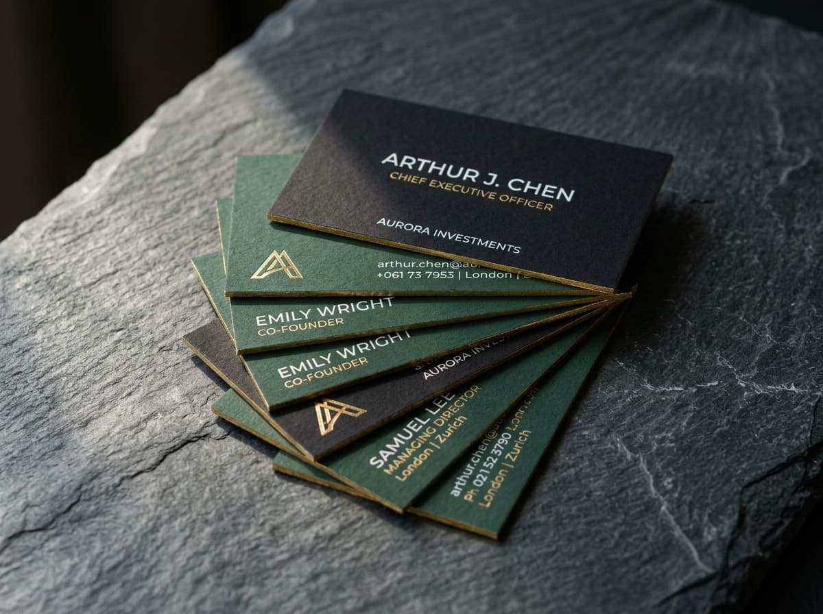 Executive Business Cards