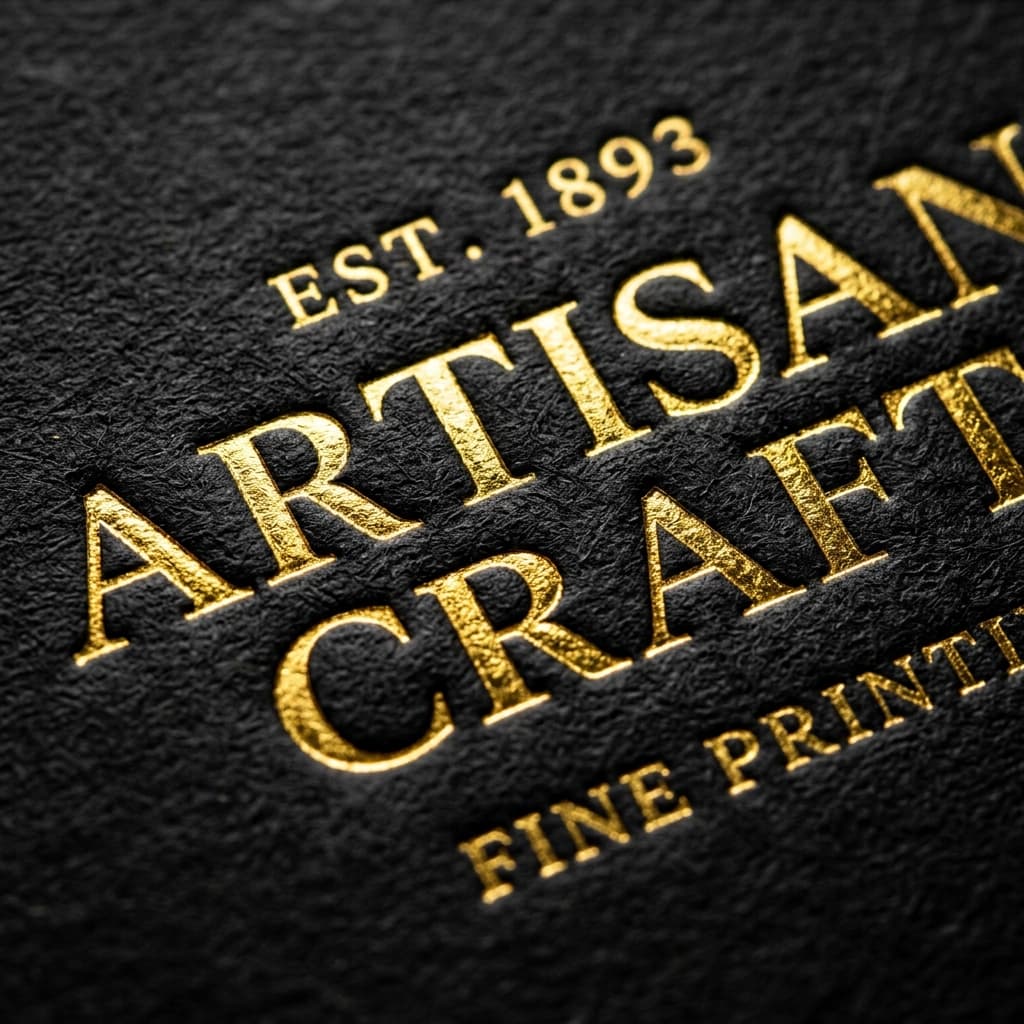 24K Hot-Stamped Gold Foil