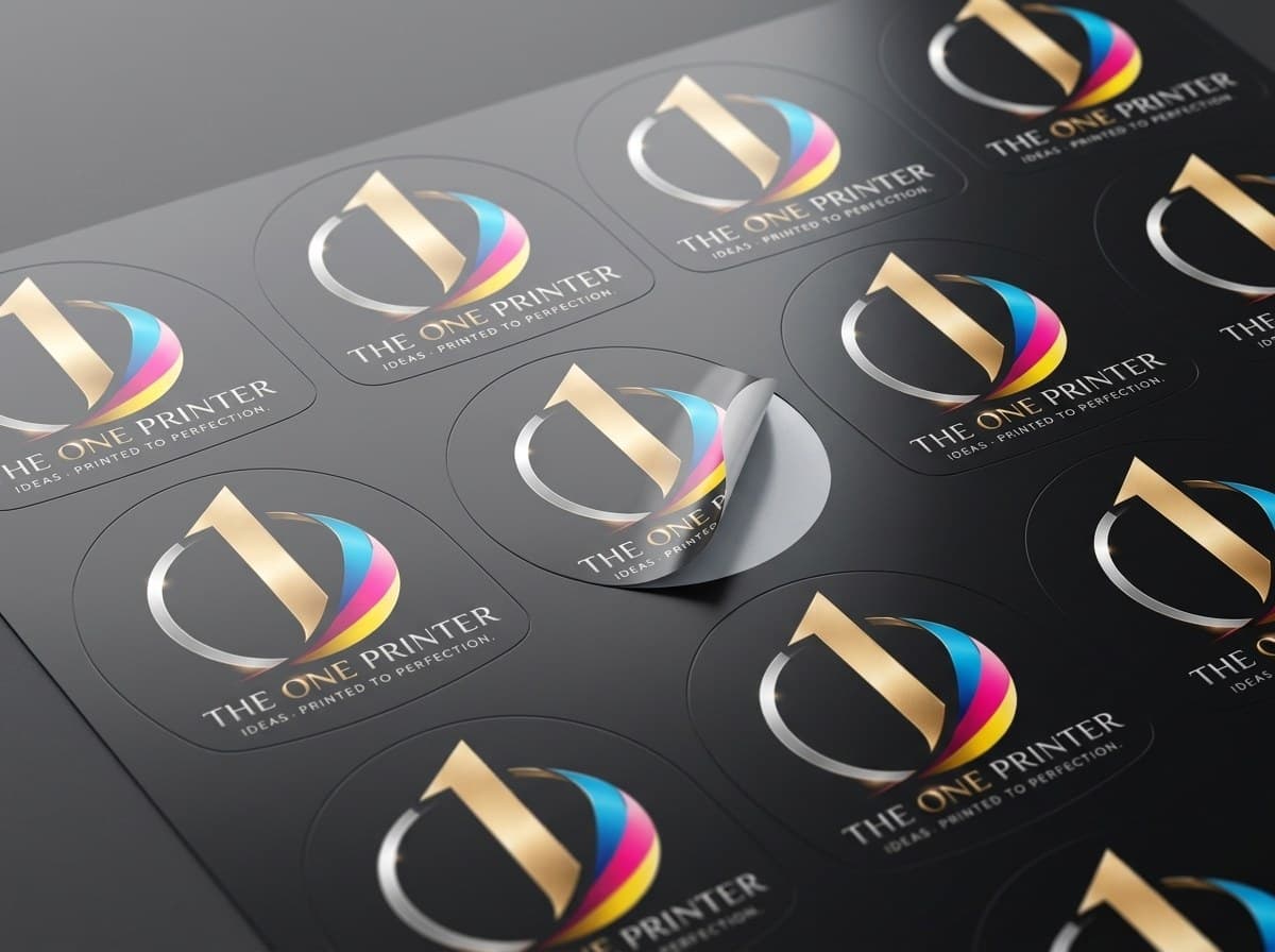 Die-Cut Labels & Foil Stickers