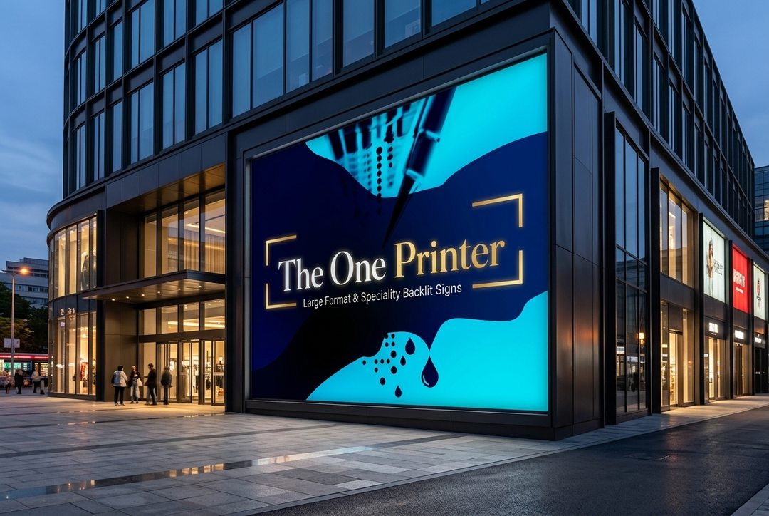 Backlit Banner