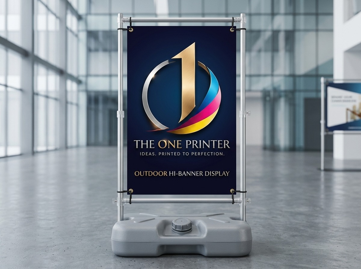 Hi-Banner Outdoor Stand (System Only)