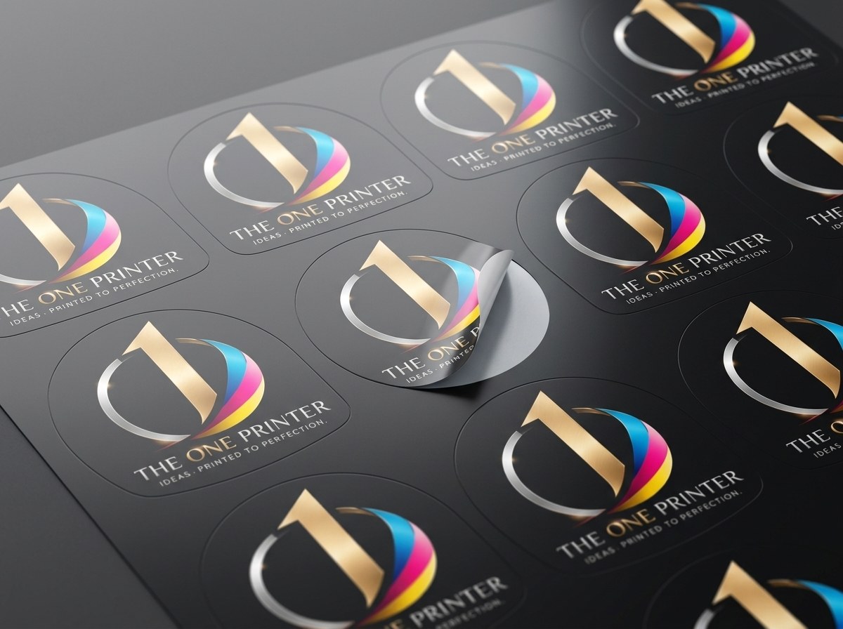 Chrome Only Label Sticker
